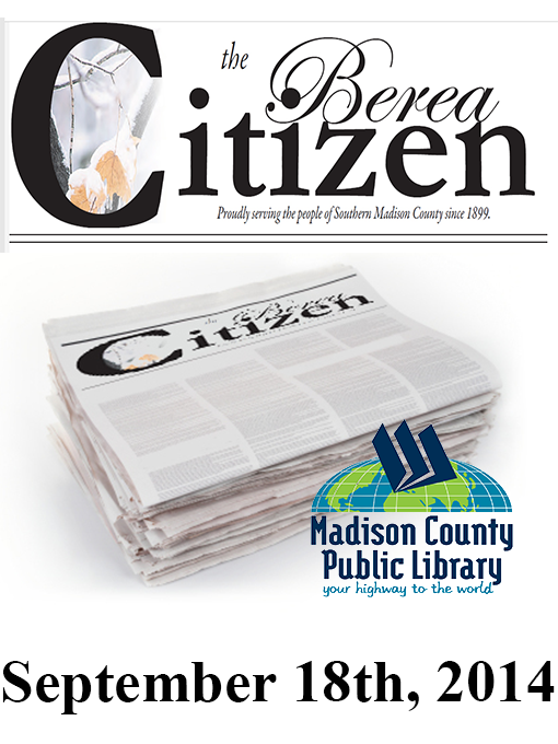 Title details for The Berea Citizen 2014 09/18 by Beth Myers - Available